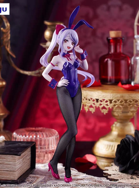 漫笙正版FuRyu OVERLOAD 不死者之王 夏提雅 兔兔娘 景品手办模型