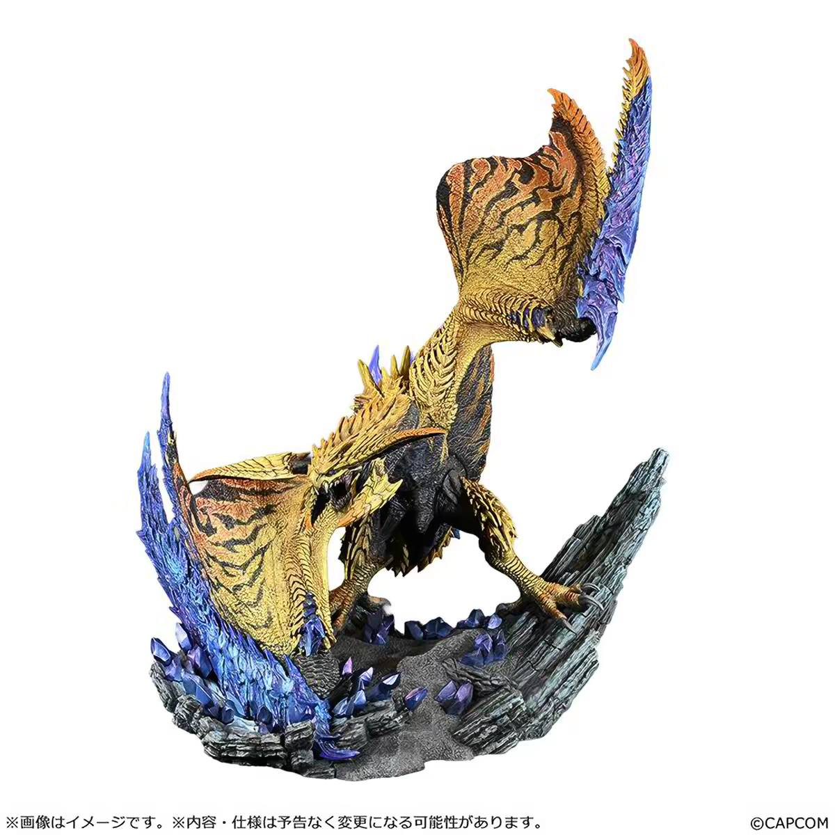 漫笙正版CAPCOM CFB Creator's Model怪物猎人煌雷龙手办模型摆件