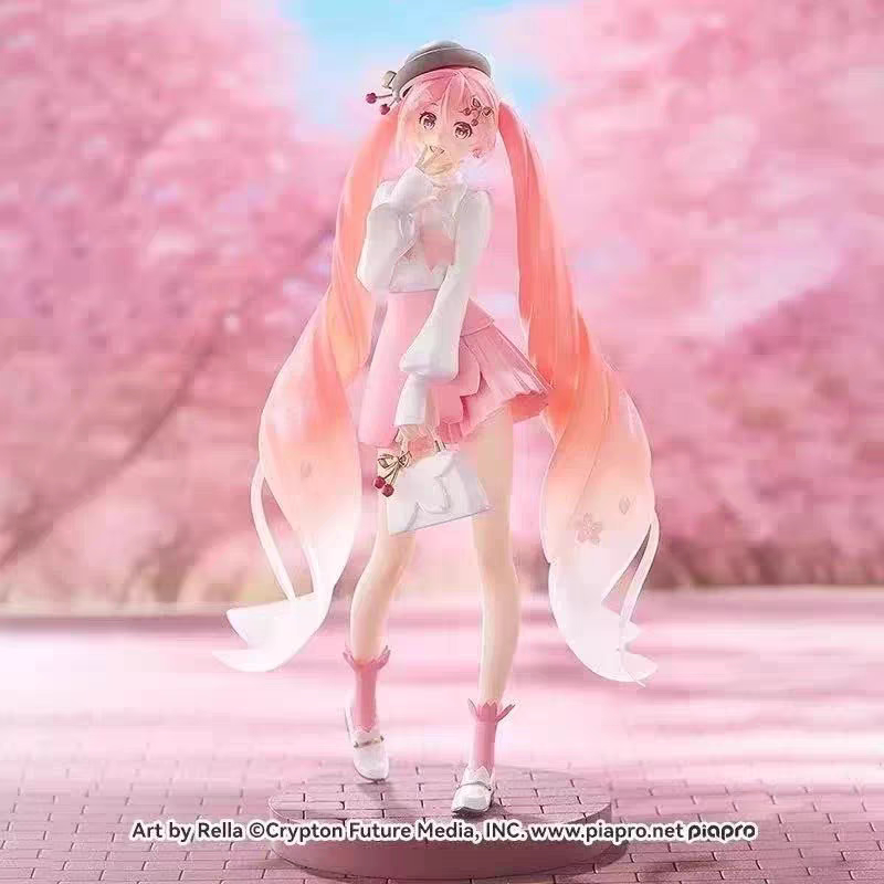 漫笙现货GSC SMILE VALUE2025初音未来 樱花未来赏花穿搭手办模型