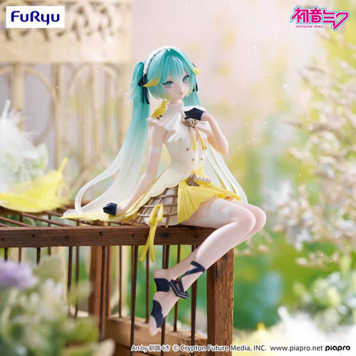 漫笙正版现货 FuRyu 初音未来 miku 金丝雀 泡面压 景品 手办模型