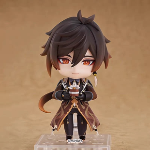 漫笙GSC现货粘土人mihoyo米哈游 钟离 原神 手办模型摆件游戏周边