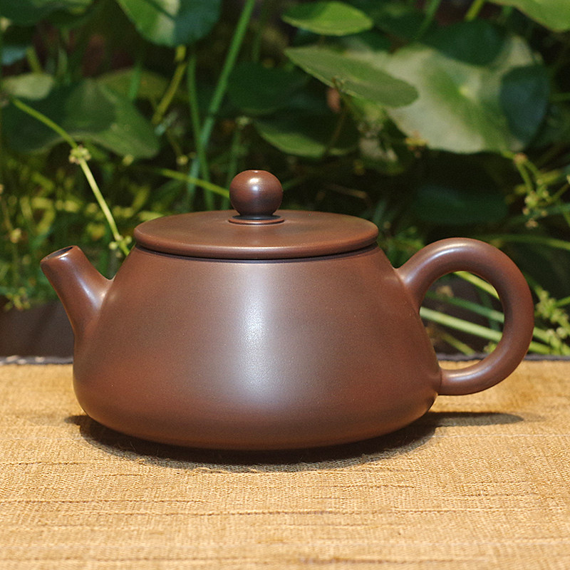 广西钦州坭兴陶茶壶纯全手工壶窑变茶壶中式复古200mL泡茶陶瓷壶