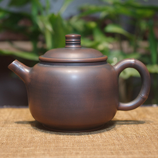 广西钦州坭兴陶茶壶单壶匏尊壶容天壶非紫砂壶家用茶壶陶瓷泡
