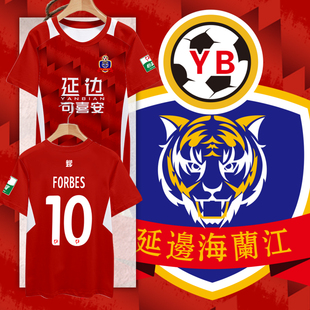 2025延边龙鼎队服球员版足球衣服球迷冰丝速干短袖T恤衫男女半袖