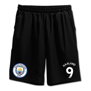 24-25赛季曼城队服福登哈兰德足球衣服速干短裤子男士五分裤中裤