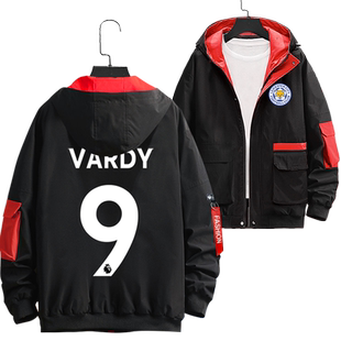 莱斯特城队服瓦尔迪同款足球迷服狐狸城夹克连帽男女外套球衣服装