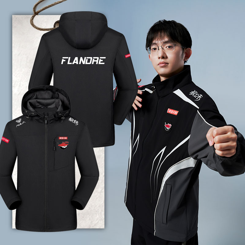 AL战队队服S15全球总决赛冲锋衣