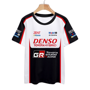 丰田GR赛车勒芒WRC汽车迷赛车服冰丝速干短袖T恤衫男女凉快薄半袖