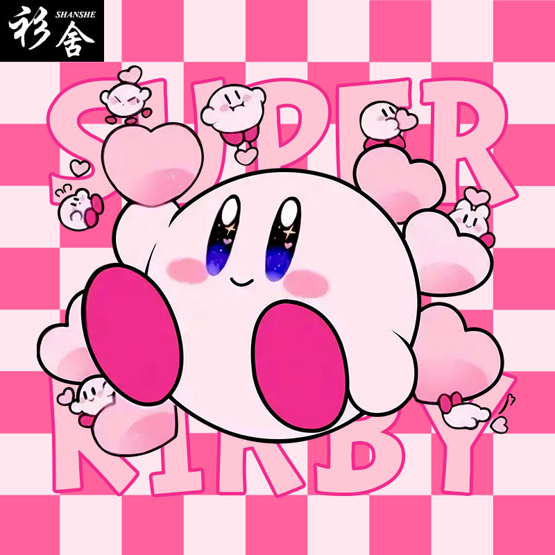 星之卡比任天堂周边卡通圆领卫衣