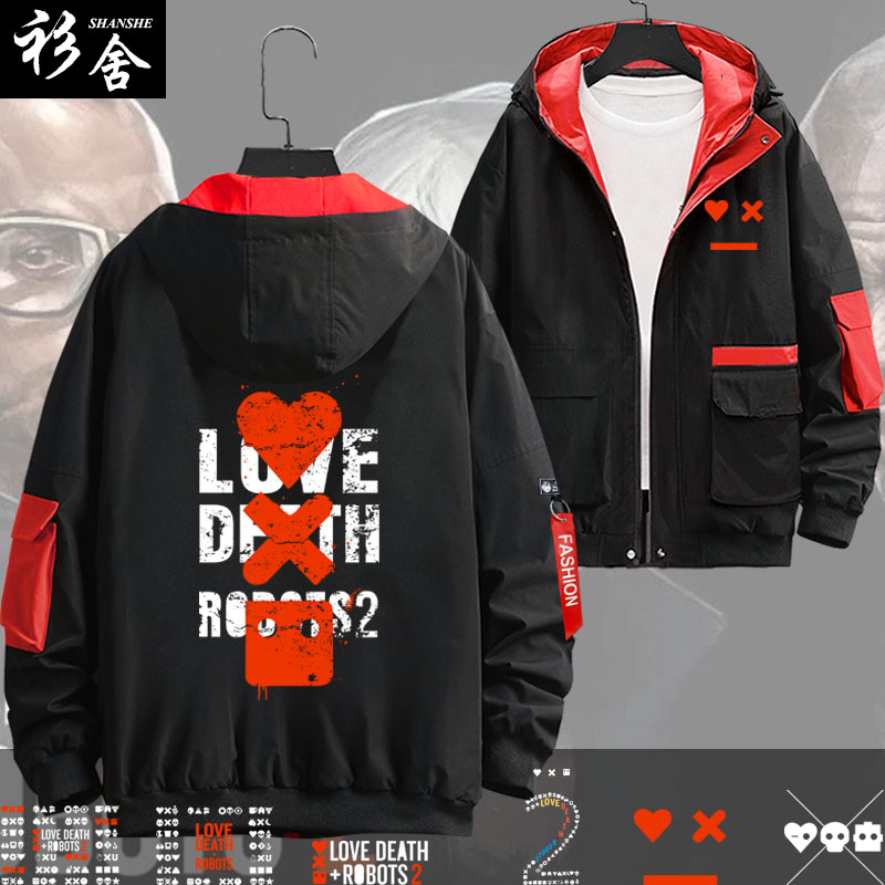 电影周边连帽夹克休闲外套