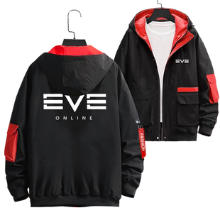 EVE星战前夜古斯塔斯POIBC动漫游戏连帽外套男女夹克衣服休闲帽衫