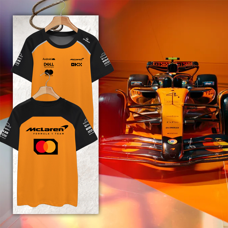 2025迈凯伦车队F1赛车服速干T恤
