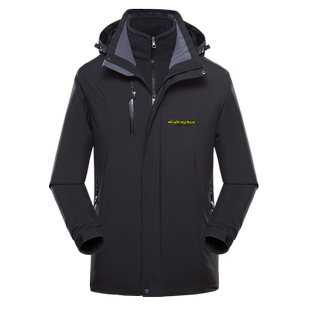 赛博朋克2077游戏周边七大帮派冲锋衣男女三合一外套抓绒内胆夹克