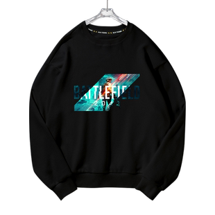 战地风云2042战地风云Battlefield圆领卫衣男女学生长袖套头衣服