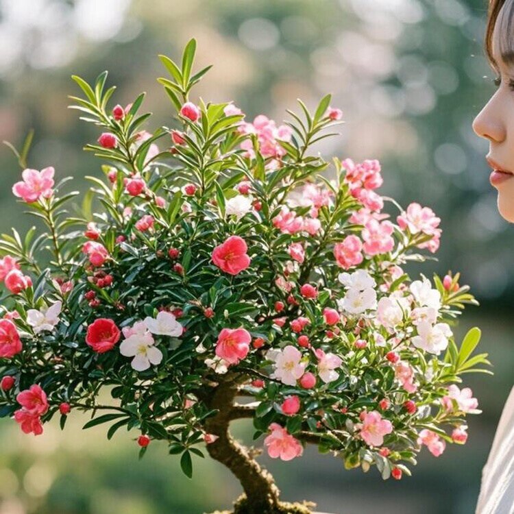 松红梅盆栽带花苞小苗重瓣老桩室内花卉阳台年宵花四季观花圣诞树图片