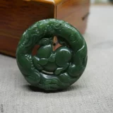 Природная руда из нефрита, яшма, украшение в форме дракона, подвеска подходит для мужчин и женщин, ожерелье