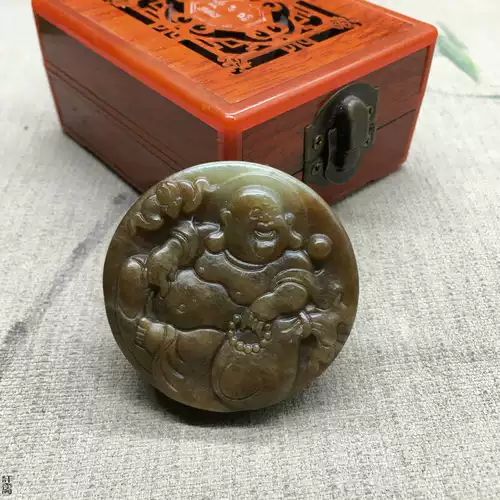 Натуральная подвеска из нефрита подходит для мужчин и женщин, ожерелье