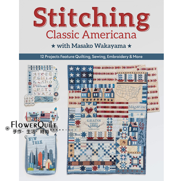 欧美进口手工书--Stitching Classic Americana