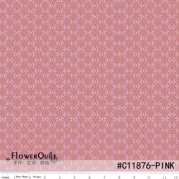 #C11876-PINK  1/4码