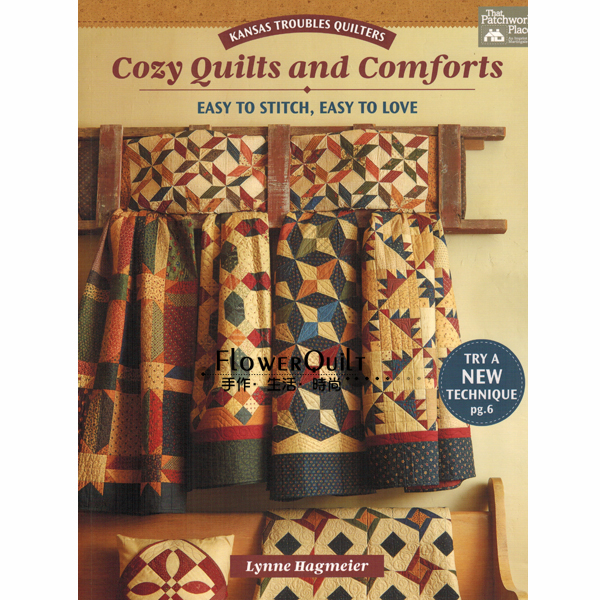 欧美进口手工书-Cozy Quilts and Comforts   现货