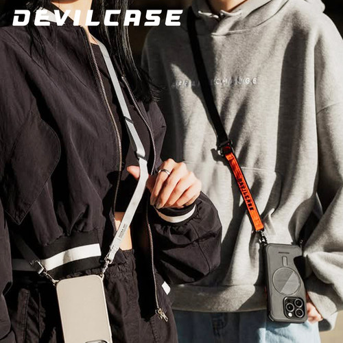 DEVILCASE潮流背带长挂绳短手绳
