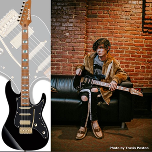 正品IBANEZ依班娜电吉他Tim Henson签名款THBB10前卫重金属吉它