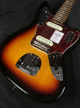 FENDER 日本制造传统 60 年代 Jaguar 3-Color Sunburst电吉他