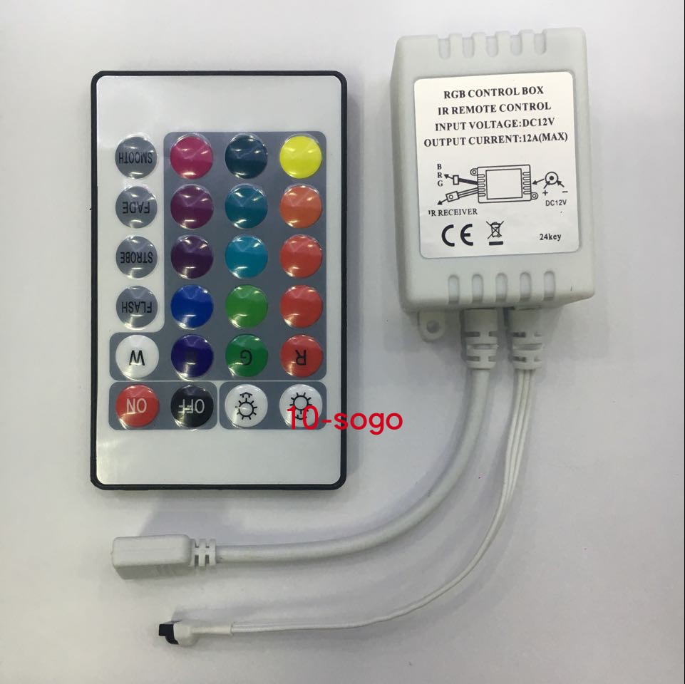 RGB灯带12v--24v通用控制器
