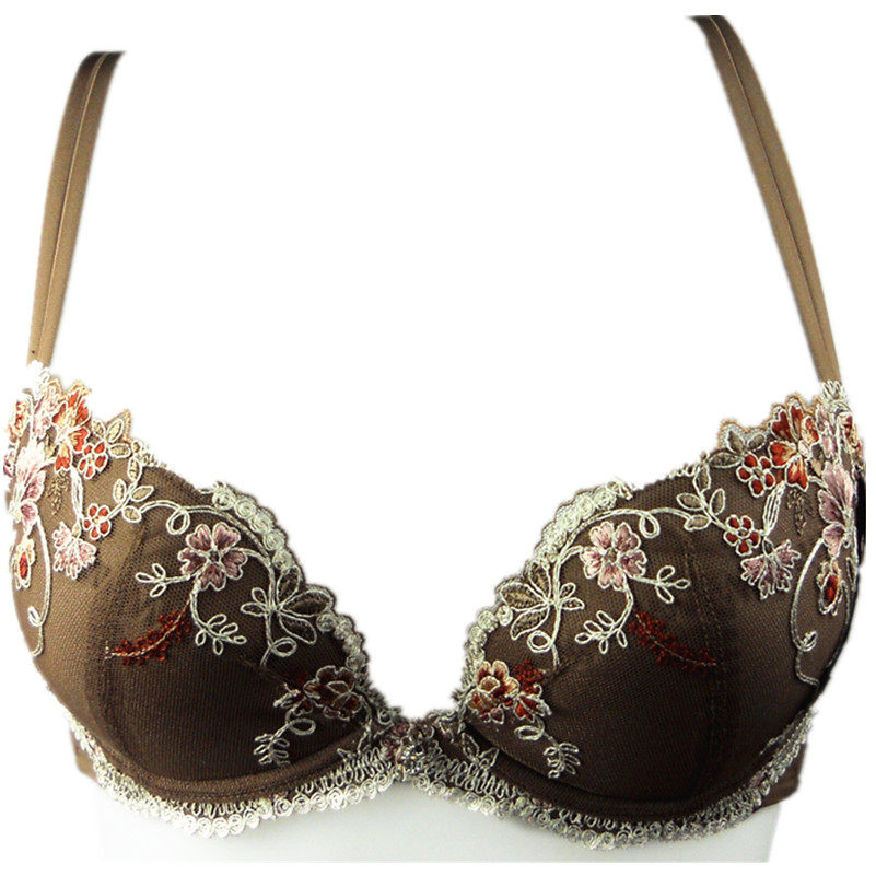 古今内衣  文胸 上托刺绣文胸 0a202