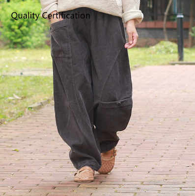 Women's pants with elastic waist