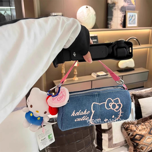 可爱猫咪大疆pocket3手提收纳包大容量防摔云台相机收纳袋配件包