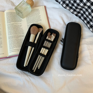 化妆刷包收纳包女便携2025新款随身旅行小号刷子眉笔眼影刷收纳袋