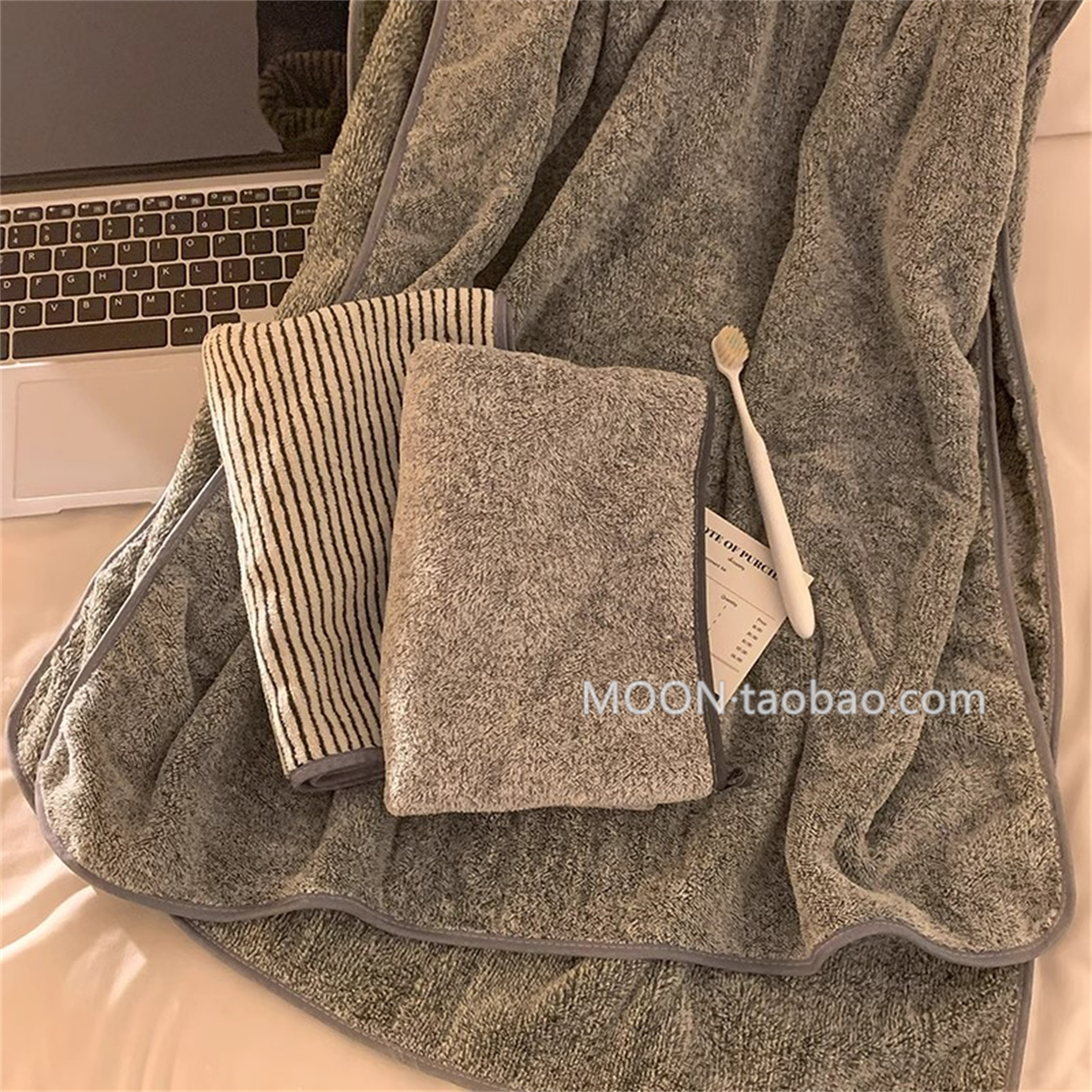 吸水不掉毛套装洗脸毛巾