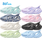儿童洞洞鞋 一脚蹬沙滩鞋 男童包头凉鞋 款 镂空运动 女童夏季 361童鞋