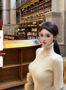 viola【老钱美学】爆显身材 Herme* 细织3Ｄ花型针织裙性感纯欲