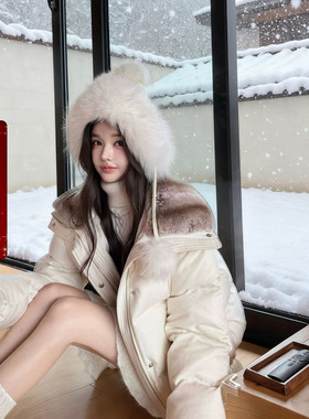 现货 viola【lp龙猫】 lp*yve联名款90鹅绒服短款韩风高级感时尚