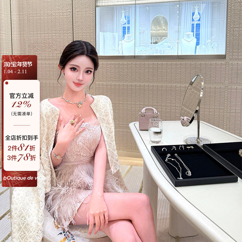 viola【嗲嗲千金】今年Zui重工的私服富贵千金连衣裙高级感聚会,女装/女士精品,时尚套装,淘宝优惠券,粉丝福利购,淘宝优惠卷