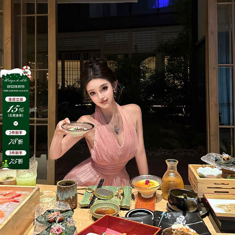 【现货】viola 【蜜桃佳人】古早千金重工千层褶连衣裙公主裙