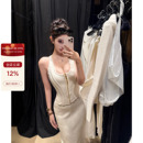 半裙套装 做了一个月一直在等面料拉链背心法式 天使之翼 viola