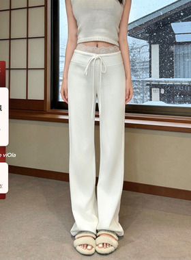 viola 【冬日裤王】 空气层+加绒双buff巨暖和两色蕾丝卫裤