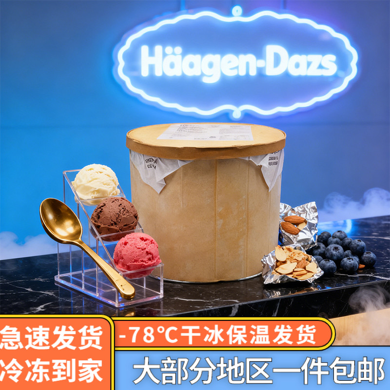 哈根达斯进口商用雪糕送杯勺