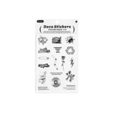 Муссоны дует солевые наклейки на стикеры ретро английская любовь, ручная аккаунт Collage Diy Декоративные материалы наклейки