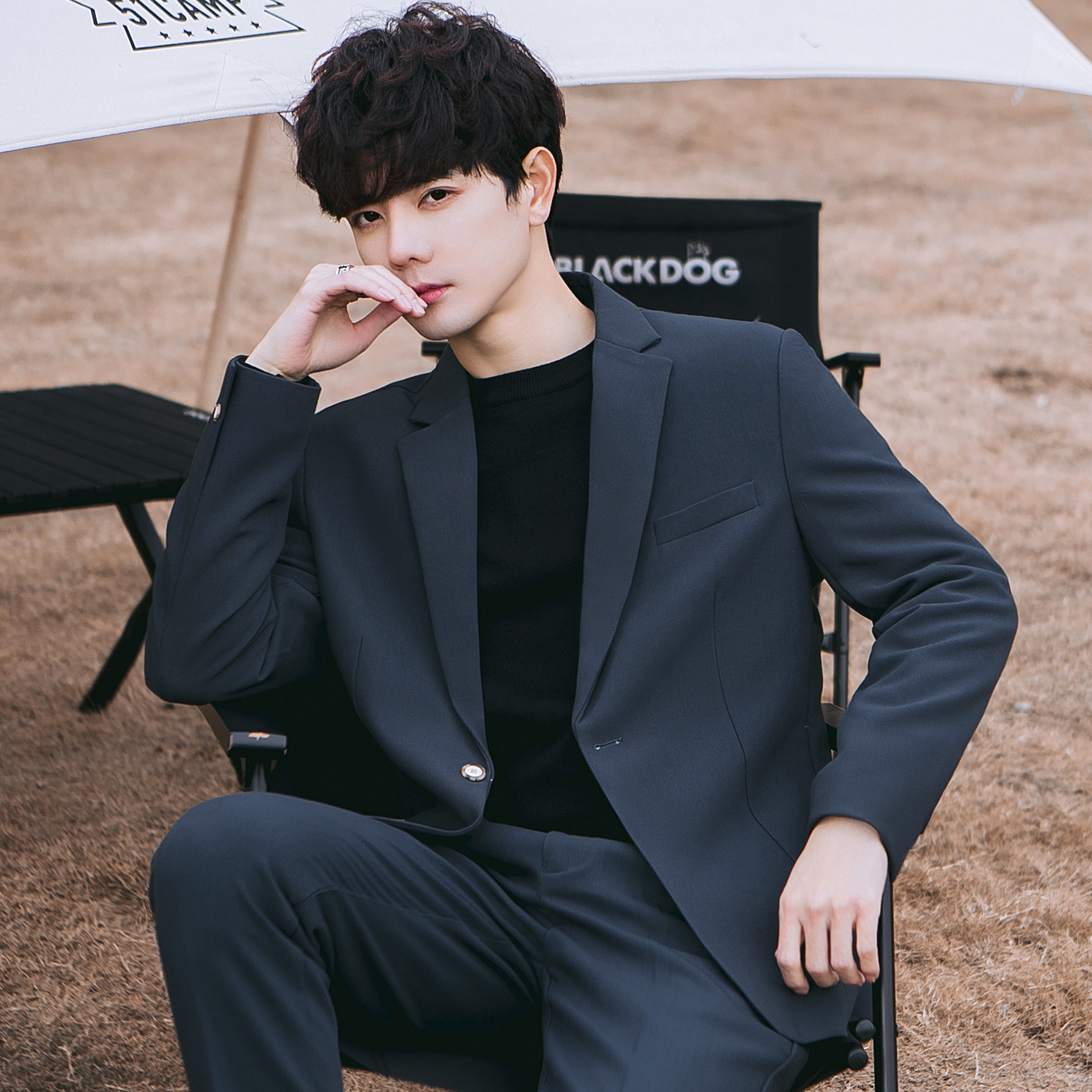 佐向斯休闲西服男士商务职业正装西装春季新款外套高级感痞帅套装,男装,西服套装,淘宝优惠券,粉丝福利购,淘宝优惠卷