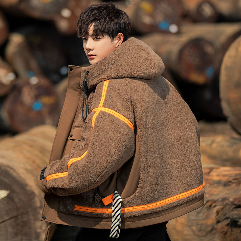 羽绒服男款冬季加厚青少年外套