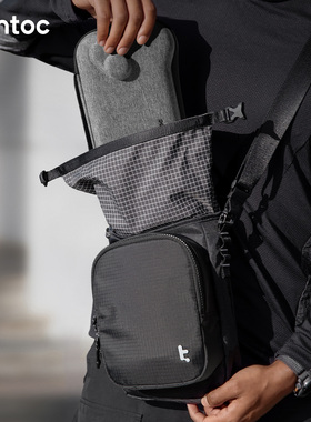 tomtoc 掌机收纳包steamdeck收纳包ROG Xbox ALLY X收纳包Switch2收纳包斜挎包单肩包配件包小包G50S2