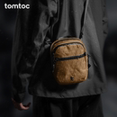 tomtoc斜挎包男士 单肩包护照包便携包胸包手机包小型挎包T37 男款
