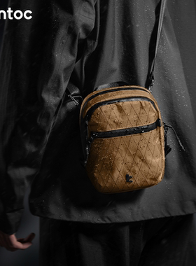 tomtoc斜挎包男士男款单肩包护照包便携包胸包手机包小型挎包T37