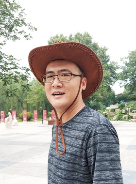 户外西部牛仔帽哈雷手工休闲
