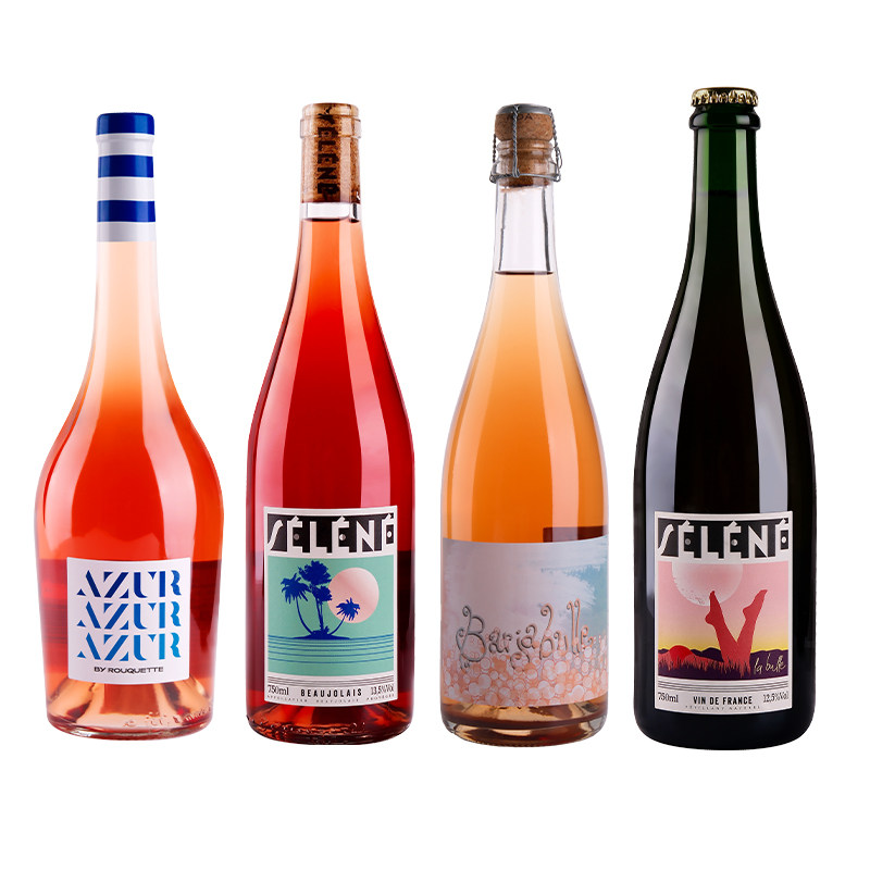 Wespirit夏日清爽推荐桃红葡萄酒系列法国原瓶进口顺丰空运包邮