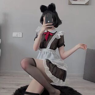 私房内衣女仆可爱女佣日系lolita连衣裙洛丽塔qqny性感日常服装